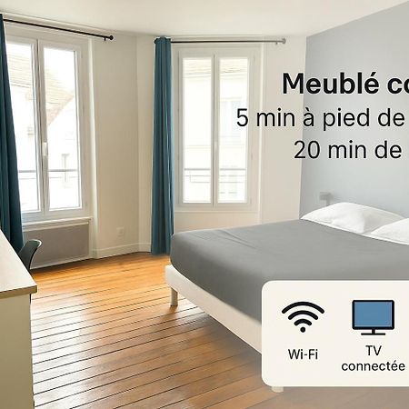 Appartement Maciet 2- Centre Ville Meaux-Gare-Disney Buitenkant foto